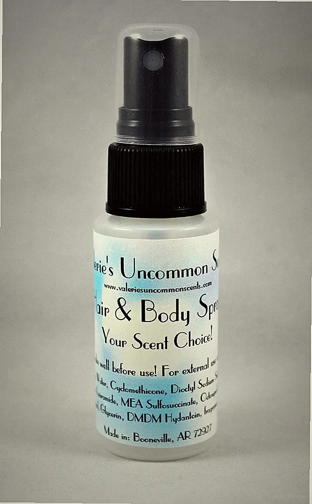 Coconut Cream Pie scented HAIR & BODY PERFUME FRAGRANCE SPRAY Mist 1oz sample