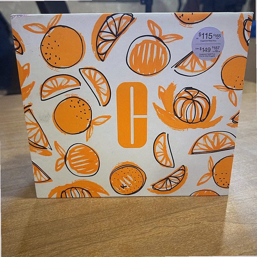Clinique Happy Womens 3 Piece Gift Set Perfume Spray Gelato Cream Body Citrus