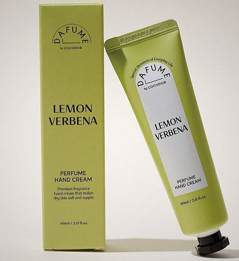 DAFUME Lemon Verbena Perfume Hand Cream 60ml 2.0oz / Solid Perfume Hand Care