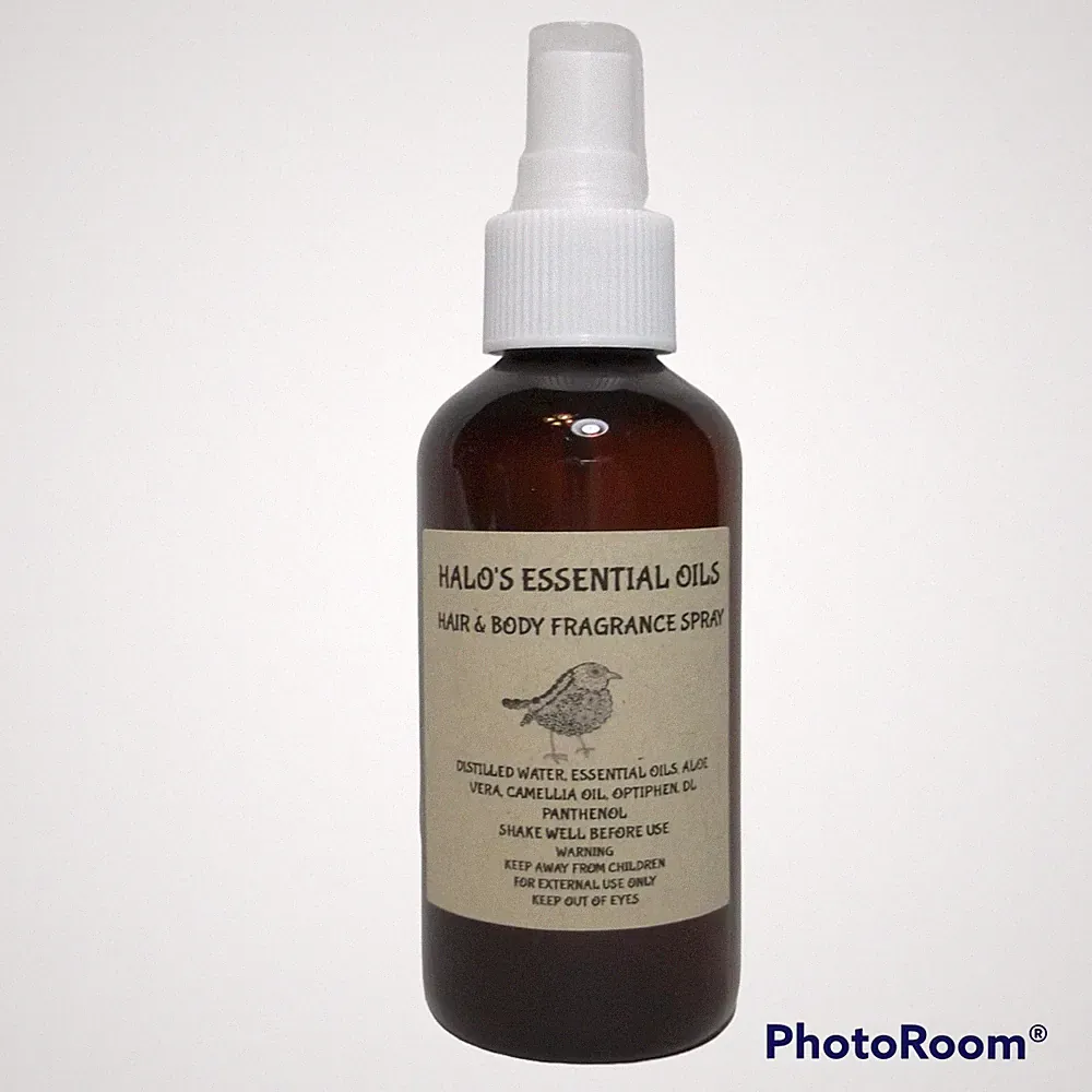 HAIR & BODY PERFUME FRAGRANCE ESSENTIAL OIL SPRAY MIST 2 oz PICK FROM 62 SCENTS