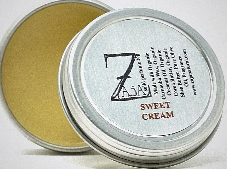 Sweet Cre Solid Perfume - Vanilla, Milk, ey, Stberry, Citrus, Lavender